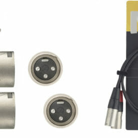Stagg N Series Y-Cable, Mini Jack/Xlr (M/M), Stereo/Mono, 1 M (3')