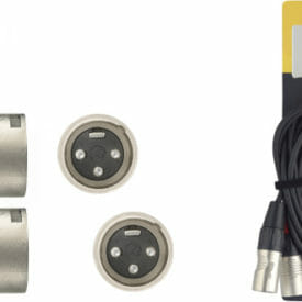Stagg N Series Y-Cable, Mini Jack/Xlr (M/M), Stereo/Mono, 3 M (10')