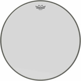 Remo 20" Ambassador Smooth White Bass