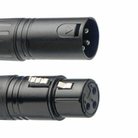 Stagg Dmx Cable, Xlr/Xlr (M/F), 10 M (33')