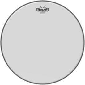 Remo 15" Ambassador Smooth White