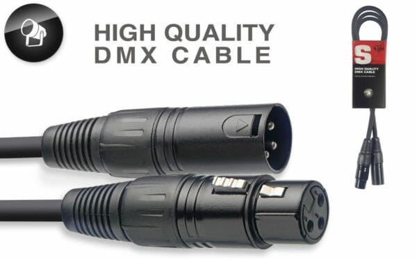 Stagg Dmx Cable, Xlr/Xlr (M/F), 1.5 M (5')