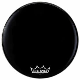 Remo 24" Powermax 2 Ebony Marching Bass Drum Head