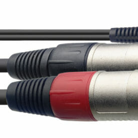 Stagg Y Cable, Mini Jack/Xlr (M/M), 3 M (9')