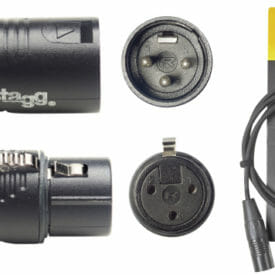 Stagg Dmx Cable, Xlr/Xlr (M/F) (3 Pins), 1.5 M (5'), N-Series