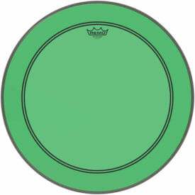Remo 22" Powerstroke 3 Colortone Bass Drumhead - Green