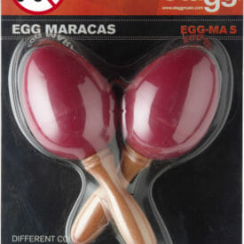 Stagg 2pc Egg Maracas Small/Red
