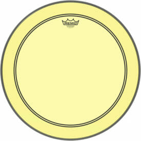 Remo 20" Powerstroke 3 Colortone Bass Drumhead - Yellow