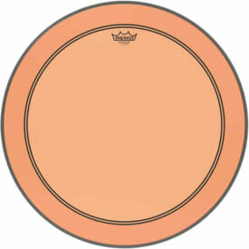 Remo 24" Powerstroke 3 Colortone Bass Drumhead - Orange