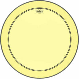 Remo 26" Powerstroke 3 Colortone Bass Drumhead - Yellow
