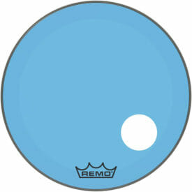 Remo 26" Powerstroke 3 Colortone Bass Drumhead - Purple with 5" Offset Hole