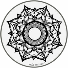 Remo 12" Artbeat Artist Collection, Aric Improta, Sleep Lotus