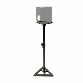 Stagg Two Steel Studio Monitor Stands, Height-Adjustable, With Tiltable Plate