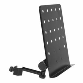 Stagg Small Perforated Music Stand Plate With Attachable Holder Arm