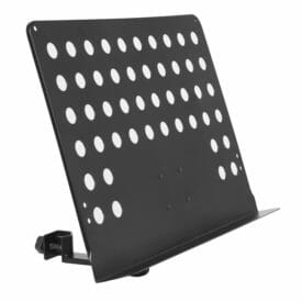 Stagg Large Perforated Music Stand Plate With Attachable Holder Arm
