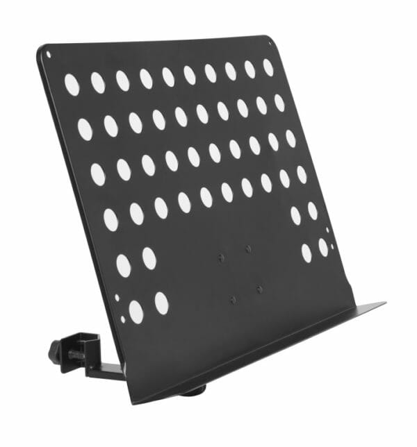 Stagg Large Perforated Music Stand Plate With Attachable Holder Arm
