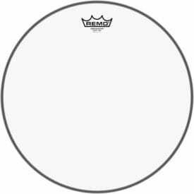 Remo 15" Ambassador Hazy Snare Side Marching Head No Collar