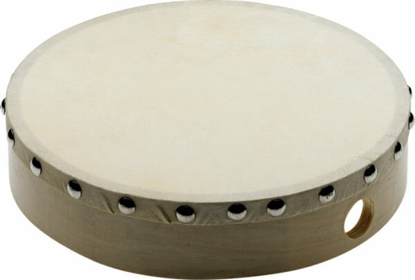 Stagg 8" Pre-Tuned Wooden Hand Drum With Rivetted Skin Stagg 8" Pre-Tuned Wooden Hand Drum With Rivetted Skin