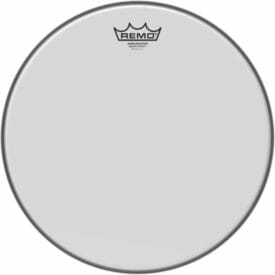 Remo 14" Ambassador Smooth White