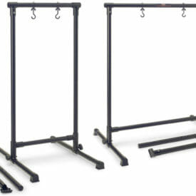 Stagg Metal Gong Stand With 2 Interchangeable Crossbar Tubes For Length Adjustment
