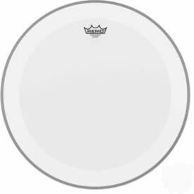 Remo 20" Powerstroke P4 Coated Bass Drum Head with Clear Dot