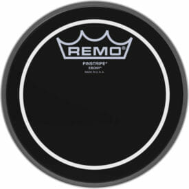 Remo 06" Ebony Pinstripe