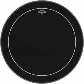 Remo 24" Ebony Pinstripe Bass