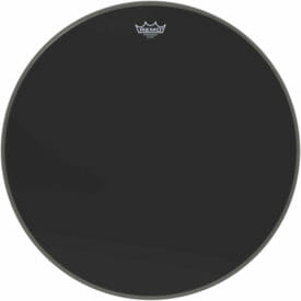 Remo 26" Powerstroke 3 Ebony Bass Drum Head with Dynamo Template
