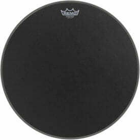 Remo 20" Powerstroke 3 Black Suede Bass Drum Head