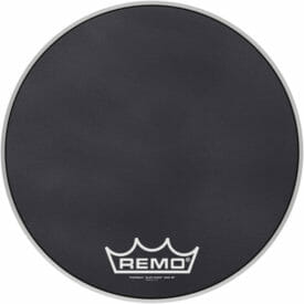 Remo 18" Powermax Black Suede Marching Bass Drum Head
