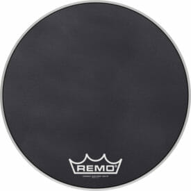 Remo 20" Powermax Black Suede Marching Bass Drum Head