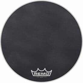Remo 22" Powermax Black Suede Marching Bass Drum Head