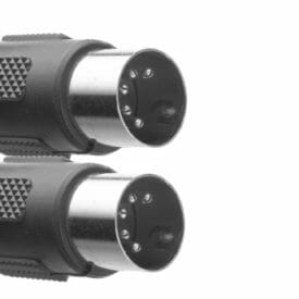 Stagg Midi Cable, Din/Din (M/M), 3 M (10'), Plastic Connectors