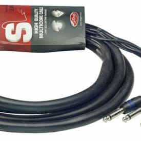 Stagg 3 M/10 Ft. Multicore Cable - 8 X Phone-Plug/8 X Phone-Plug