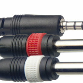 Stagg Y Cable, Mini Jack/Jack (1M/2M), 3 M (10')