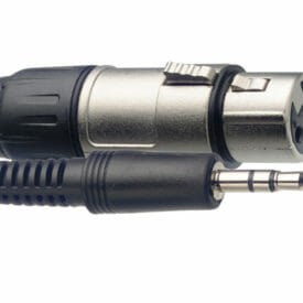 Stagg Audio Cable Xlr/Mini Jack (F/M) 3 M (10')