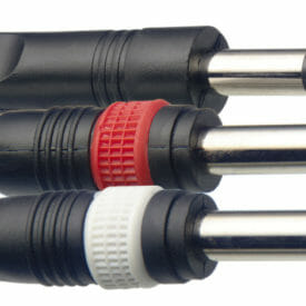 Stagg Y Cable, Jack/Jack (M/M), 1 M (3')
