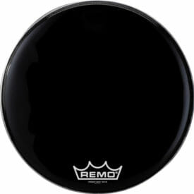 Remo 24" Powermax Ebony Crimplock Bass Drum Head