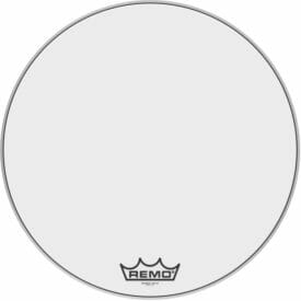 Remo 28" Crimplock Powermax Ultra White Marching Bass Drum Head