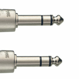 Stagg N-Series Patch Cable - Stereo Phone Plug / Stereo Phone Plug