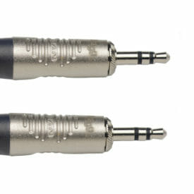 Stagg N Series Audio Cable, Mini Jack/Mini Jack (M/M), Stereo, 2 M (6')