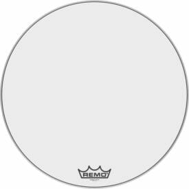 Remo 32" Crimplock Powermax Ultra White Marching Bass Drum Head