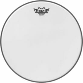 Remo 13" White Suede Ambassador Drum Head