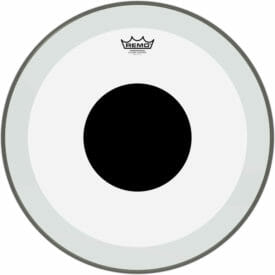 Remo 20" Powerstroke 3 Clear Bass Drum Head with Black Dot