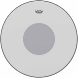 Remo 24" Powerstroke 3 Coated Bass Drum Head with Black Dot