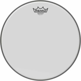 Remo 13" Ambassador Smooth White