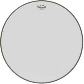 Remo 22" Ambassador Smooth White Bass