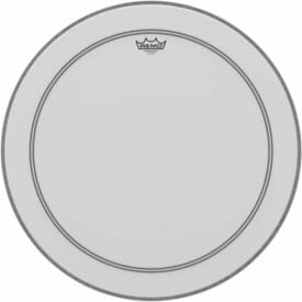 Remo 24" Powerstroke 3 Coated Bass Drum Head with Clear Dot