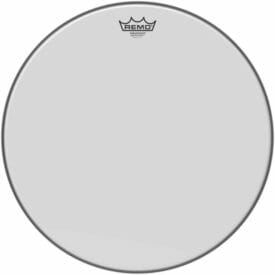 Remo 18" Ambassador Smooth White