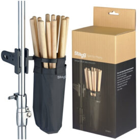 Stagg Drum Stick Bag Holder with Fast Clip System